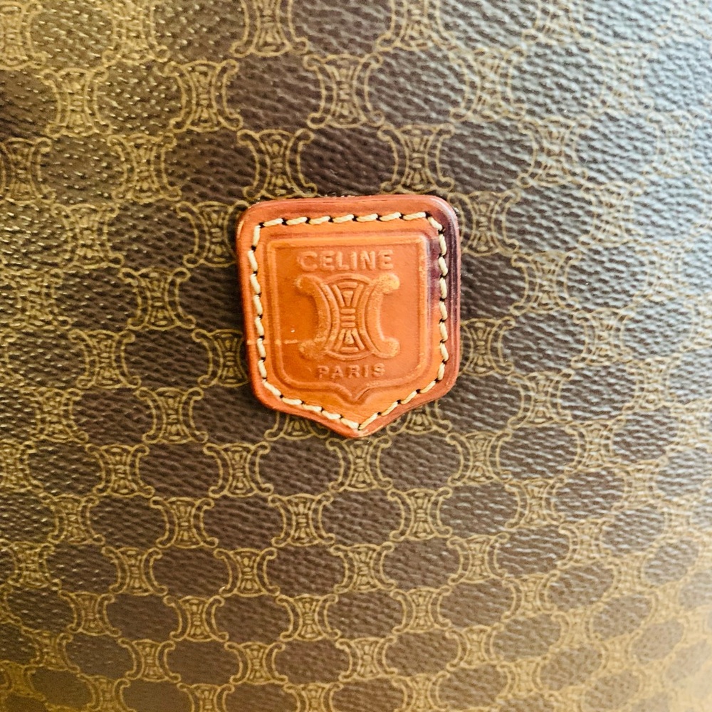 Celine Vintage Macadam Mini Tote Bag - Picture 3 of 7